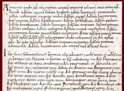 Histoire de la Via Francigena